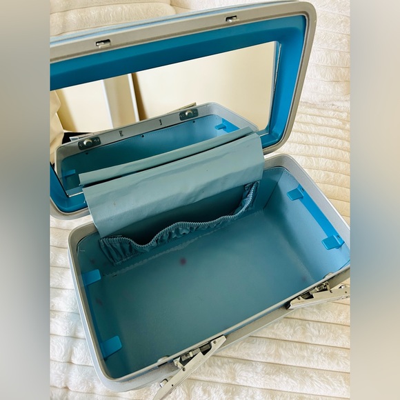 VINTAGE 70s Sears Make up Travel Carrying Case - Picture 8 of 10